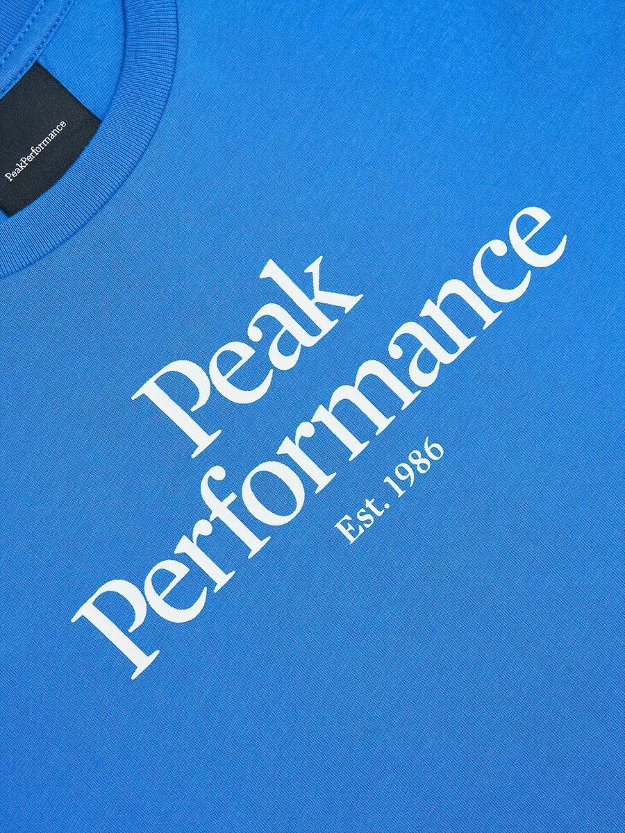Bilde av Peak Performance Jr Original Tee Princess blue