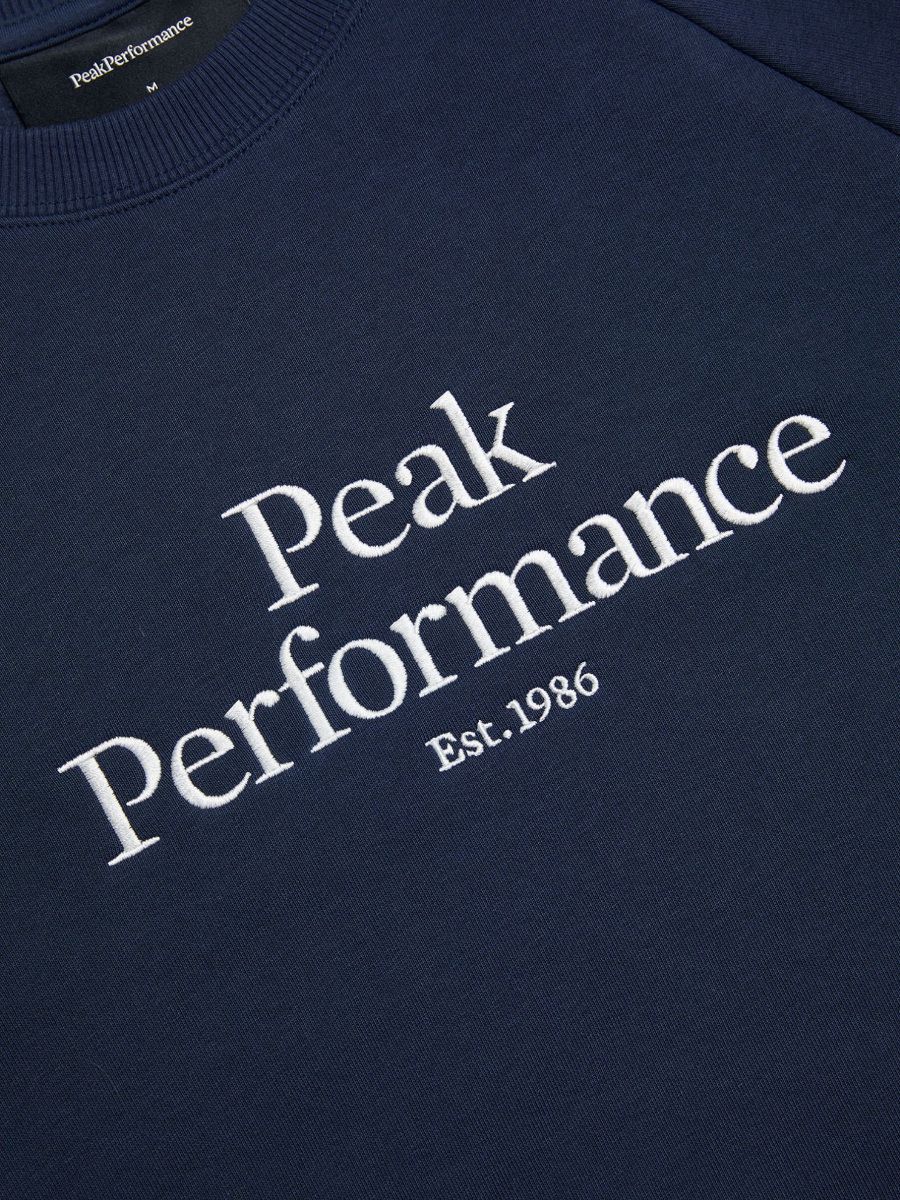 Bilde av Peak Performance  M Original Crew Blue Shadow/Offwhite NY24