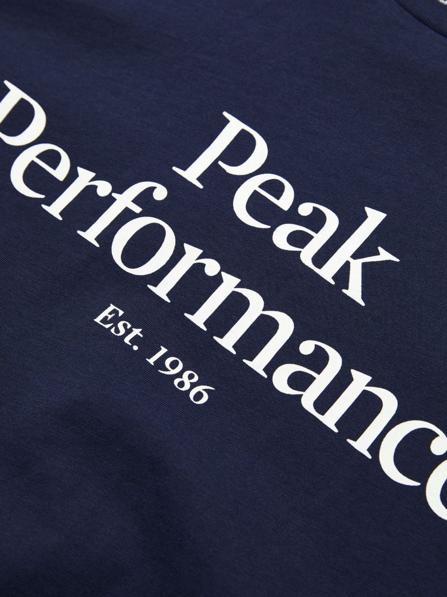 Bilde av Peak Performance  M Original Tee Blue Shadow