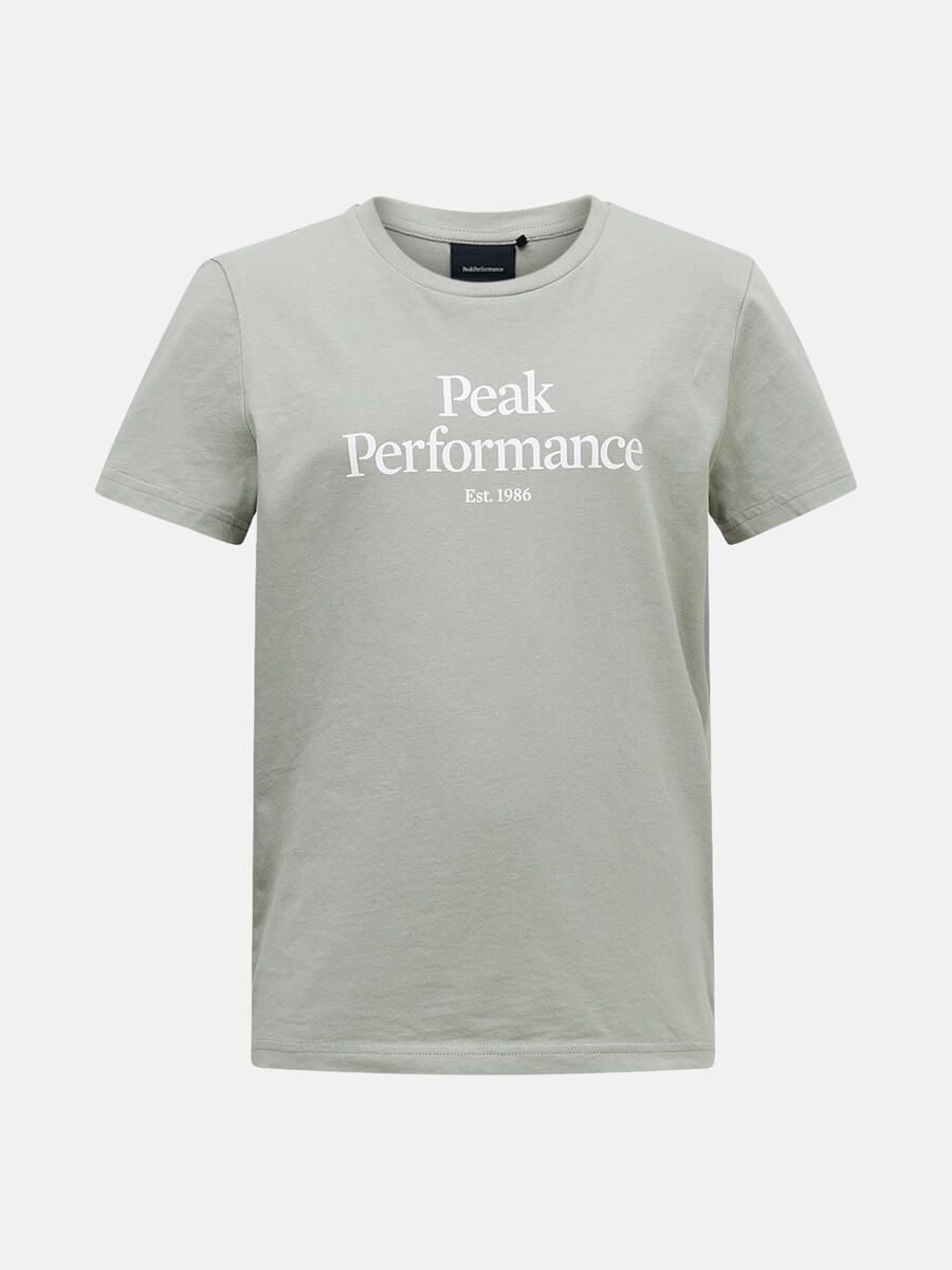 Bilde av Peak Performance Jr Original Tee limit green