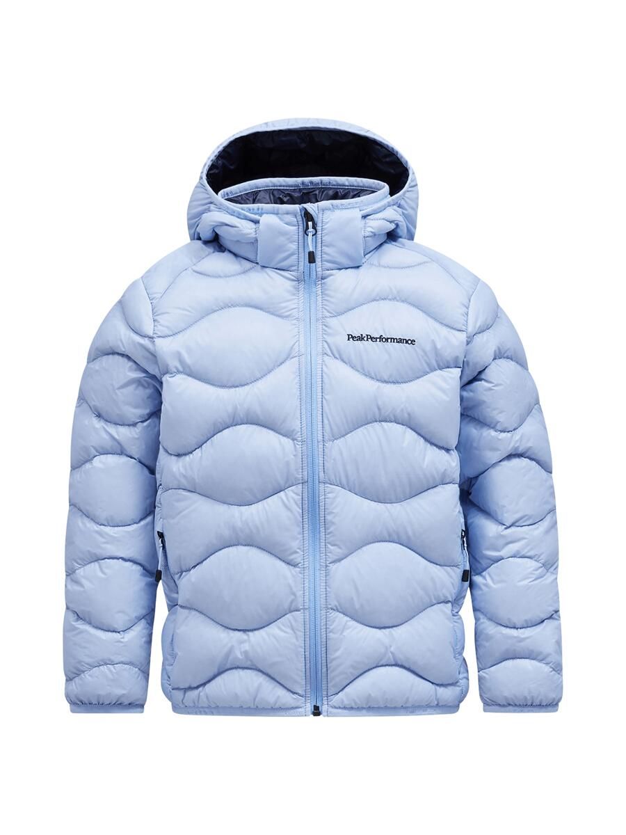 Bilde av Peak Performance Jr Helium Down Hood Jacket amity blue