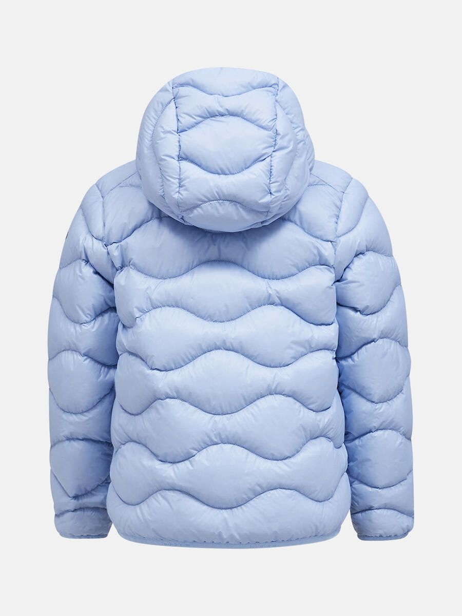 Bilde av Peak Performance Jr Helium Down Hood Jacket amity blue