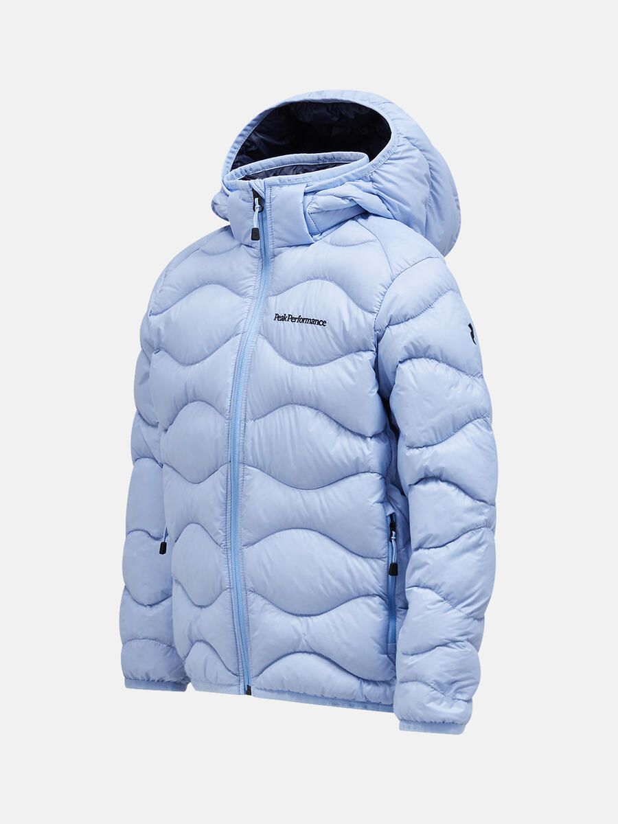 Bilde av Peak Performance Jr Helium Down Hood Jacket amity blue