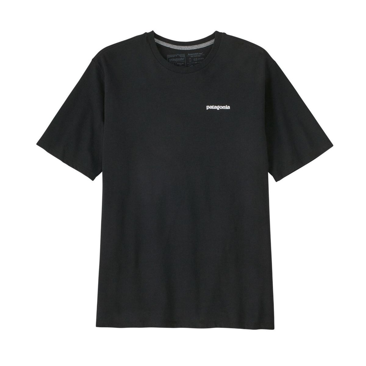 Bilde av Patagonia  M P-6 Logo Responsibili-Tee, Black