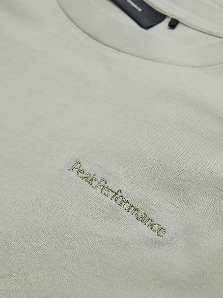 Bilde av Peak Performance  M Original Small Logo Tee Limit Green