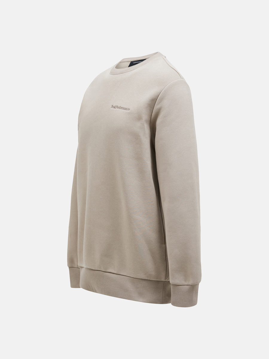 Bilde av Peak Performance  M Original Small Logo Crew Avid Beige