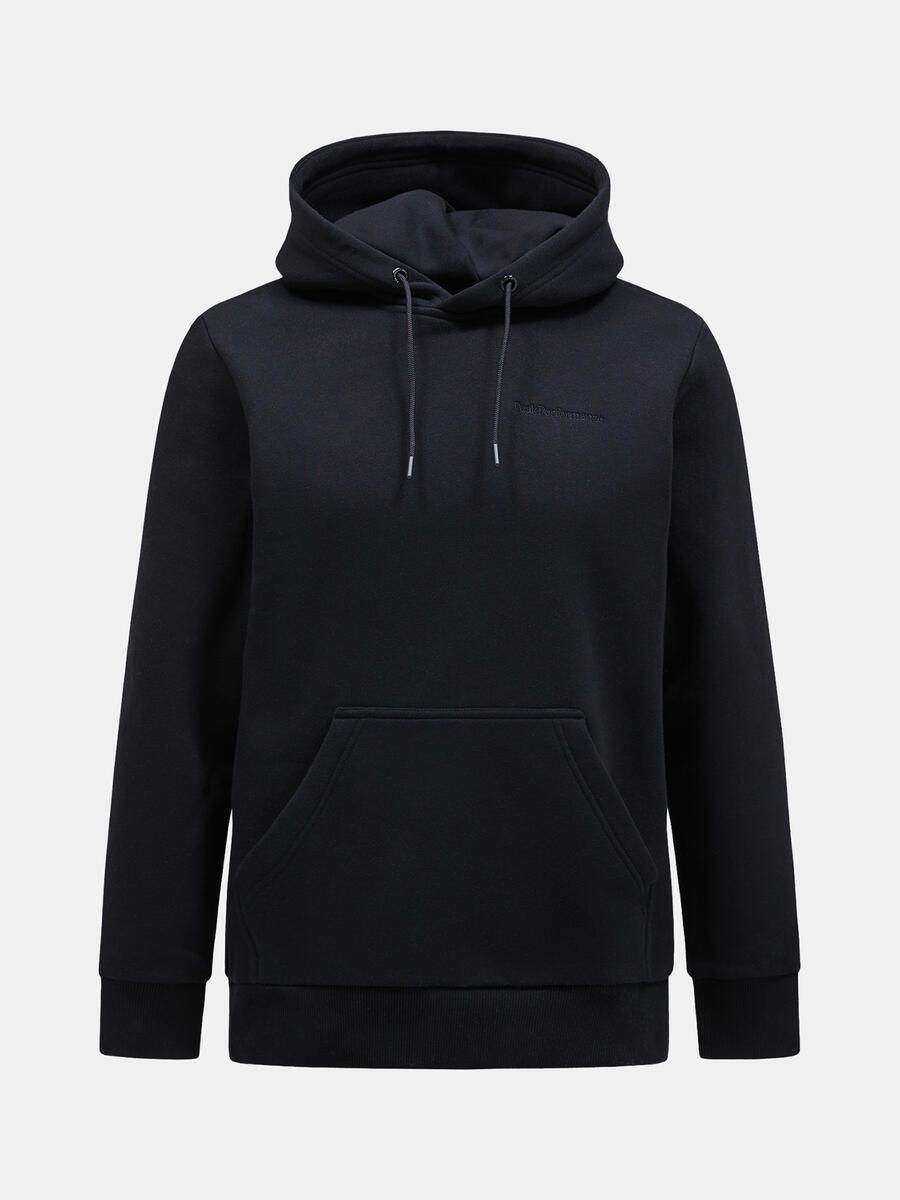 Bilde av Peak Performance  M Original Small Logo Hood Black