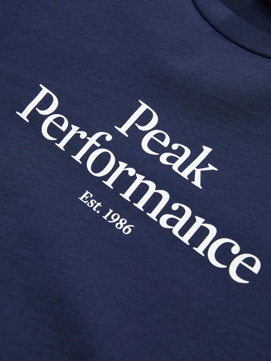 Bilde av Peak Performance  W Original Tee Blue Shadow/Offwhite