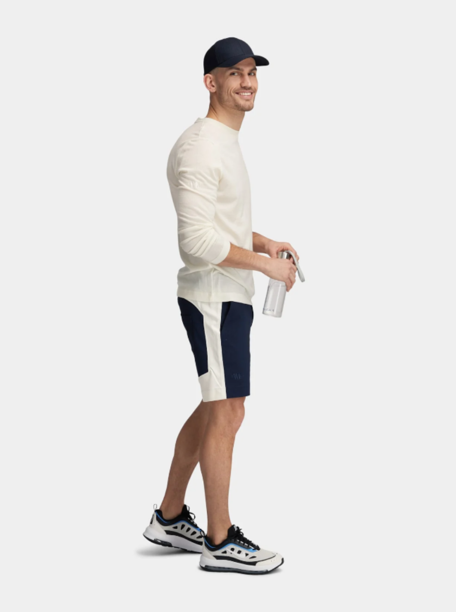 Bilde av WoolLand  Færder Shorts Man BlueInk/Cream