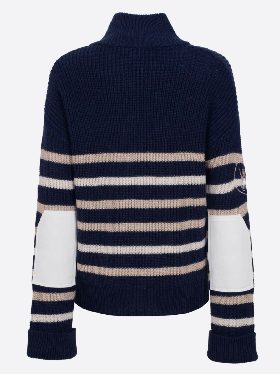 Bilde av WoolLand  Lomseggen knitted sweater Woman, Blue Ink