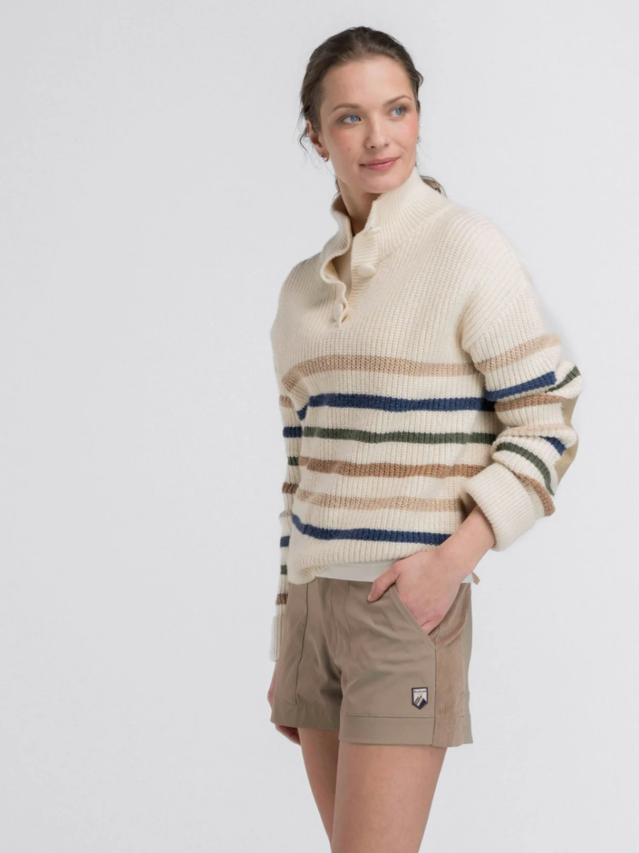 Bilde av WoolLand  Lomseggen knitted sweater Woman, Multicolor