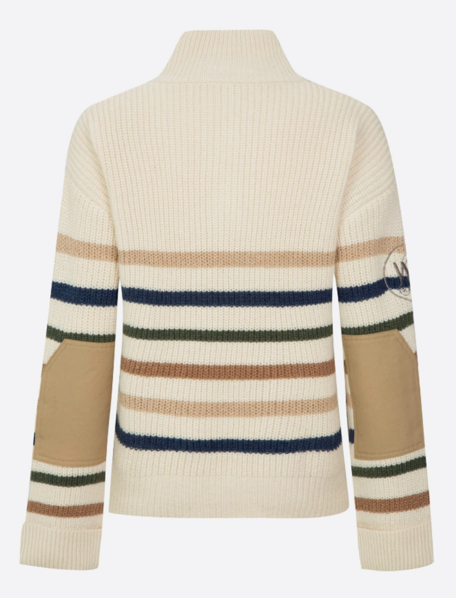 Bilde av WoolLand  Lomseggen knitted sweater Woman, Multicolor