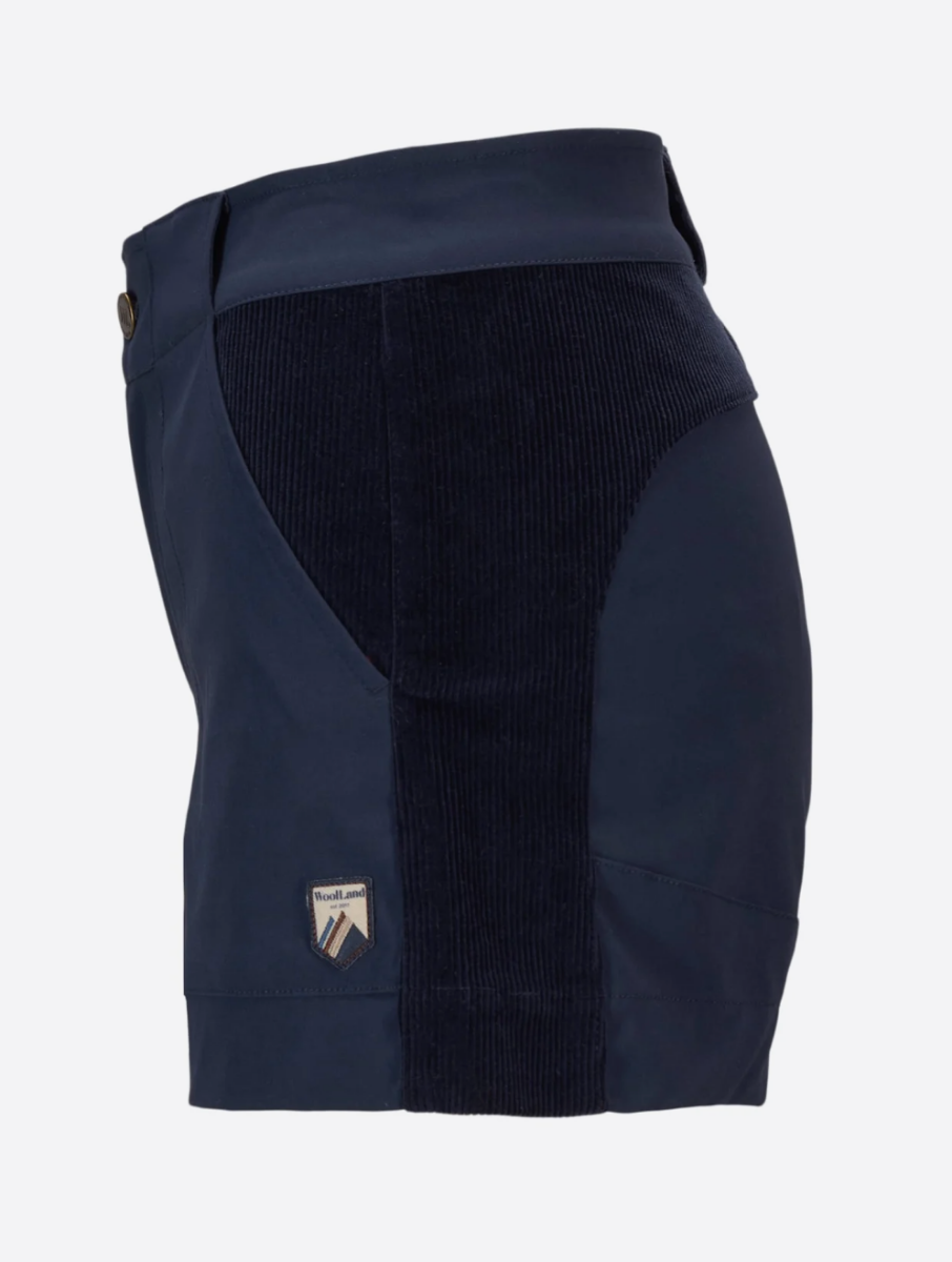 Bilde av WoolLand  Romsdalseggen Shorts W.cord Woman, Blue Ink