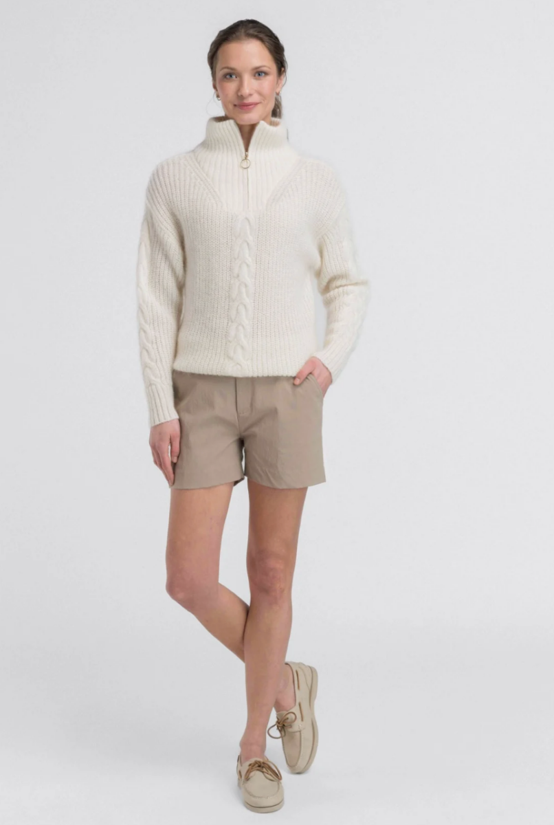 Bilde av WoolLand  Sandfjellet shorts Woman, Driftwood