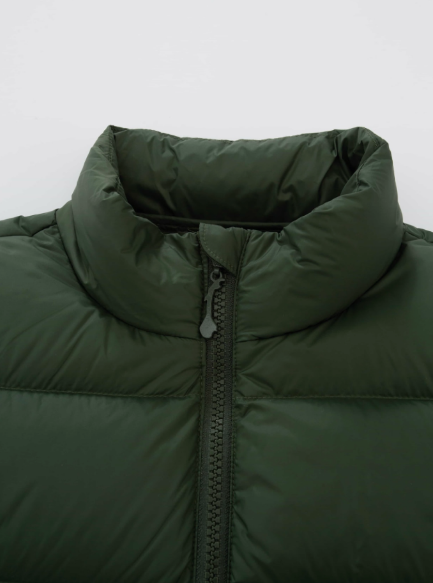 Bilde av WoolLand Porsgrunn Down Jacket Kids thyme green