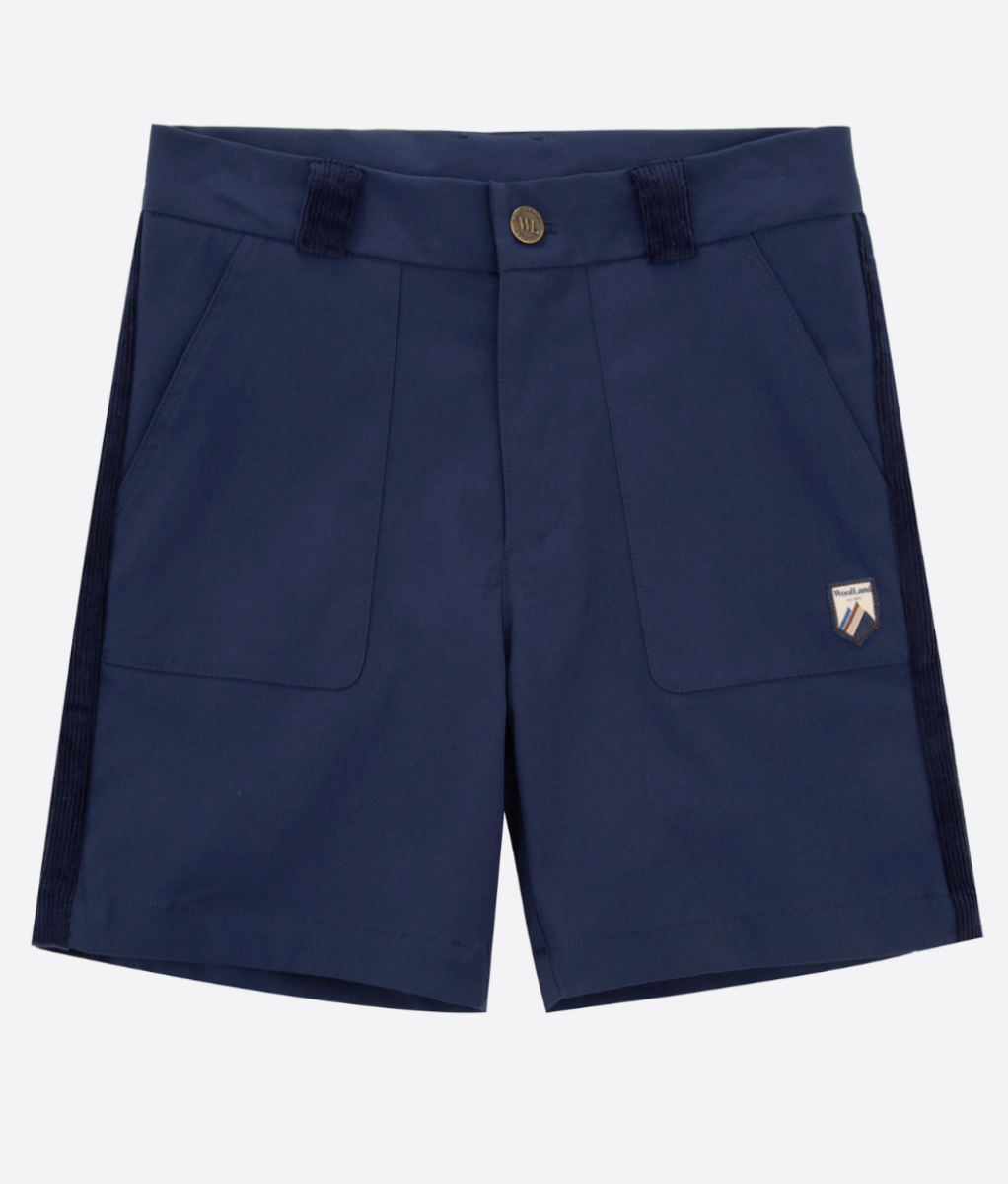 Bilde av WoolLand  Romsdalseggen Shorts w.cord Boy blue ink