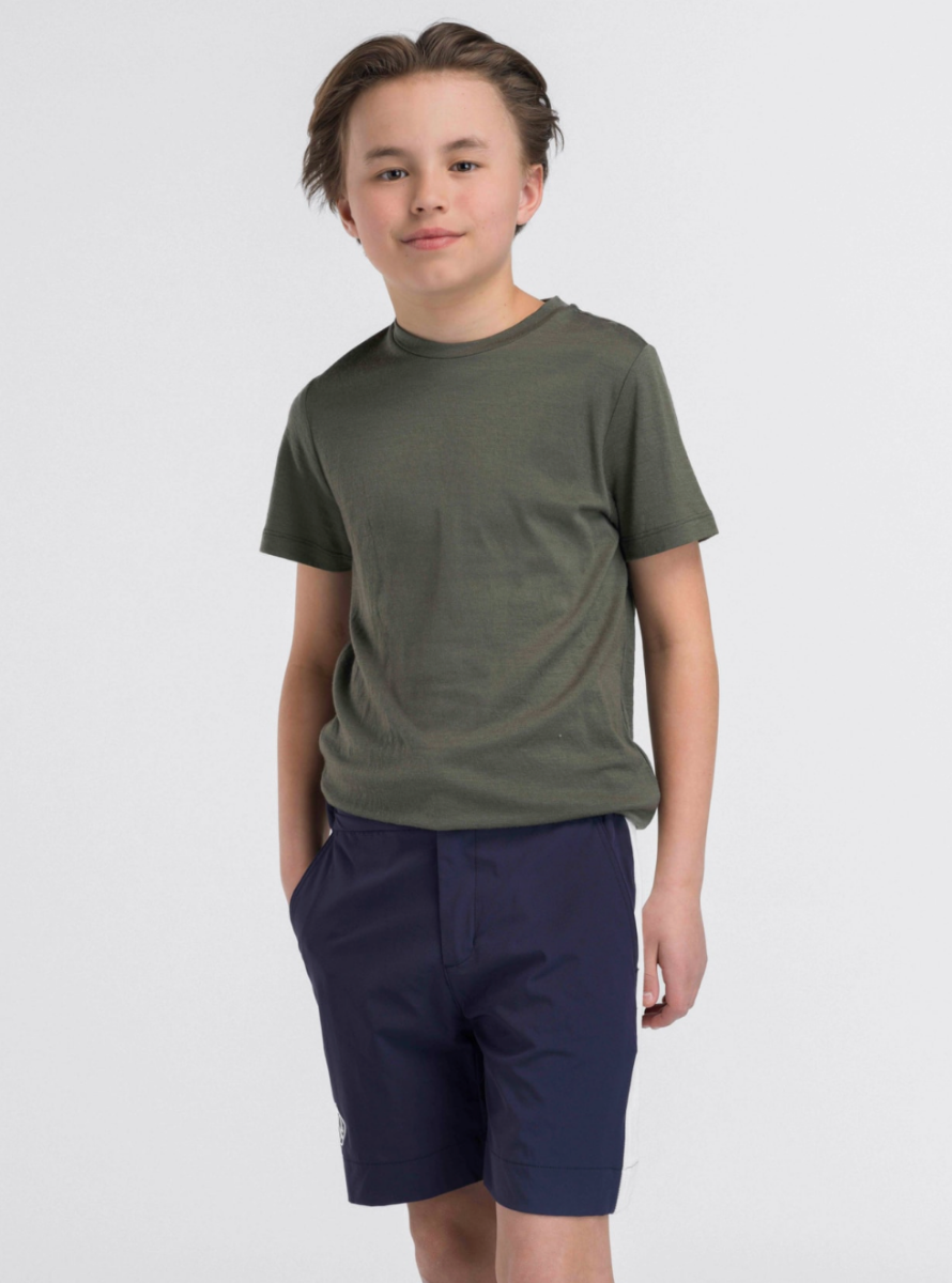 Bilde av WoolLand Skorve T shirt thyme green