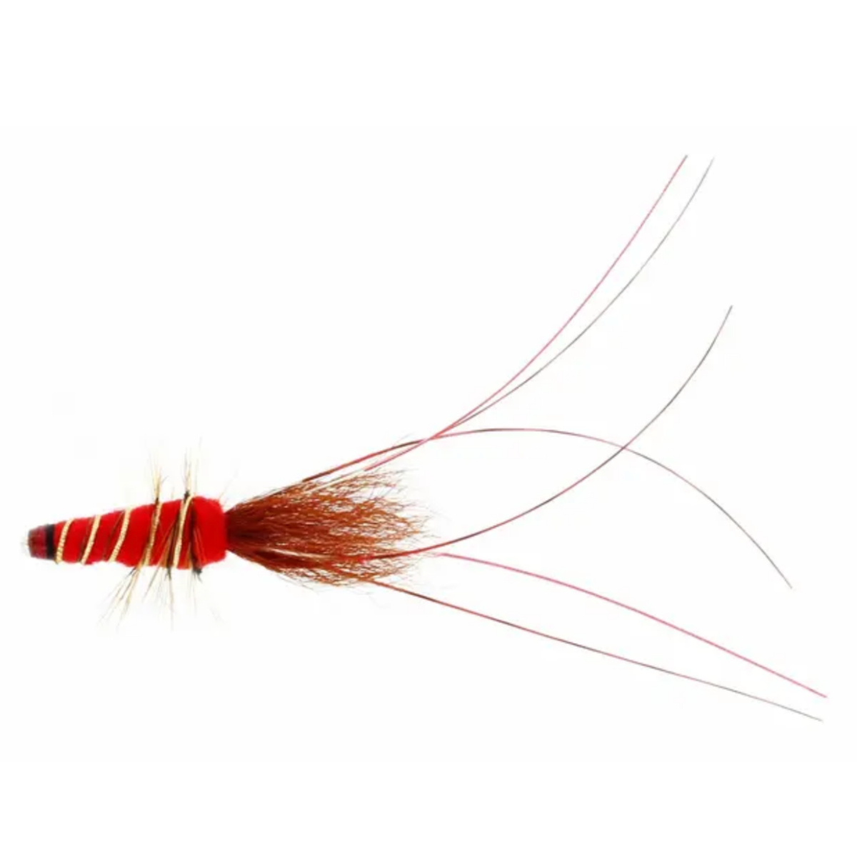 Bilde av Unique Flies Red Frances tube 1"