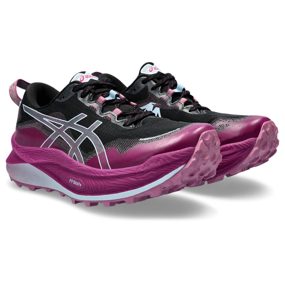 Bilde av Asics Trabuco Max 3 women black/light blue 1012B606-001