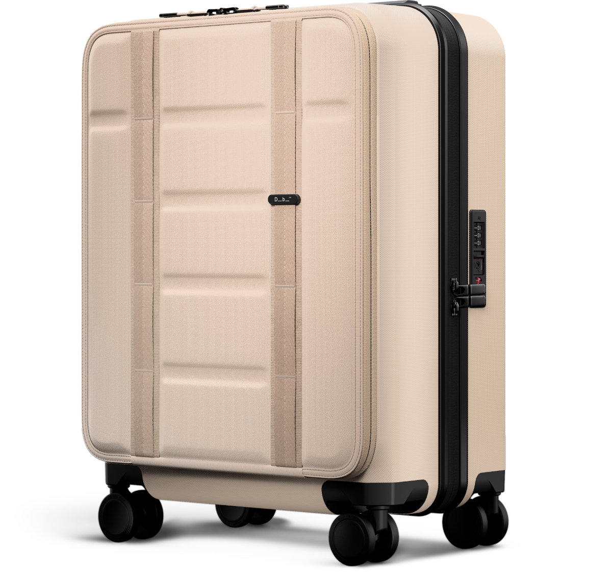 Bilde av DB Ramverk Front-access Carry-on Fogbow beige