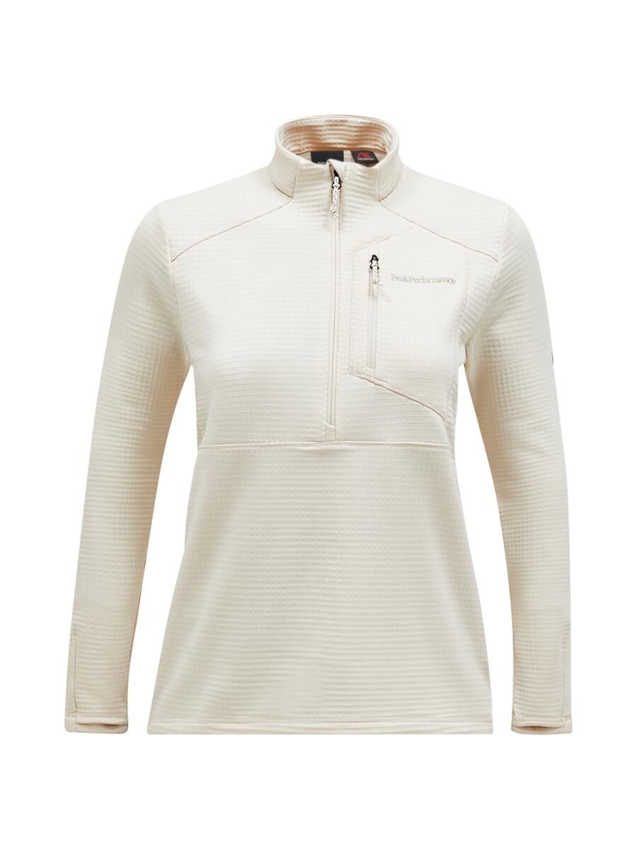 Bilde av Peak Performance  W Trail Polartec Half Zip Sand Fog