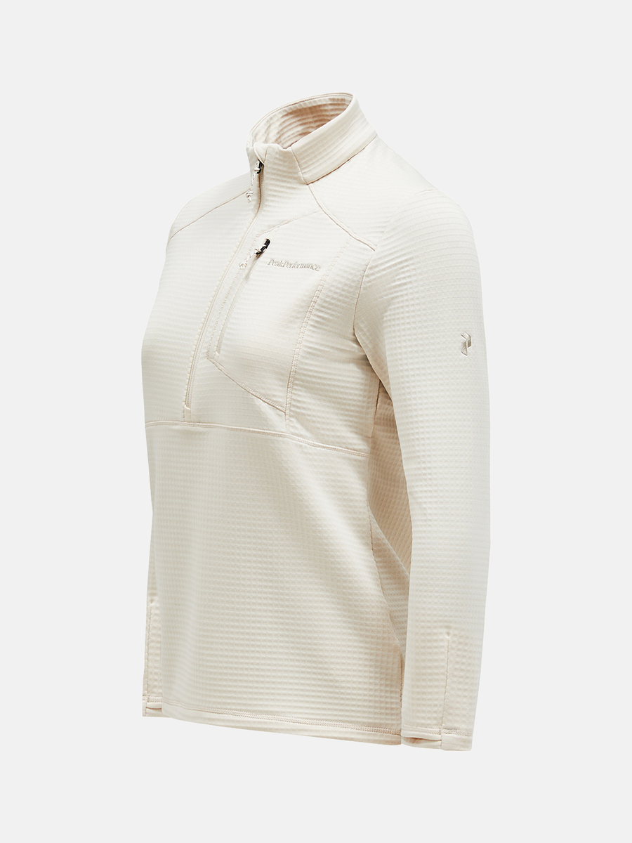 Bilde av Peak Performance  W Trail Polartec Half Zip Sand Fog