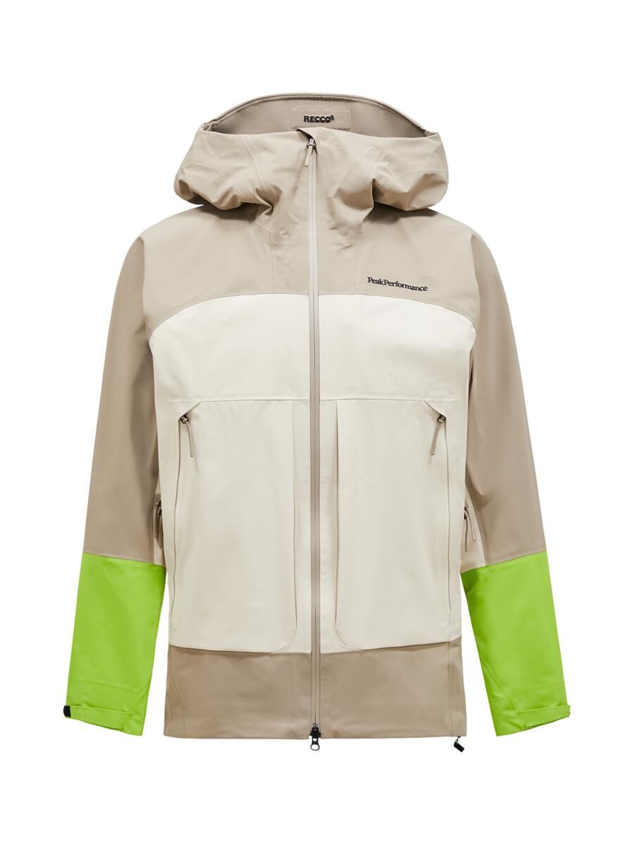 Bilde av Peak Performance  M Vislight Gore-Tex C-Kni Avid Beige/Sand Fog/Stand Out Green