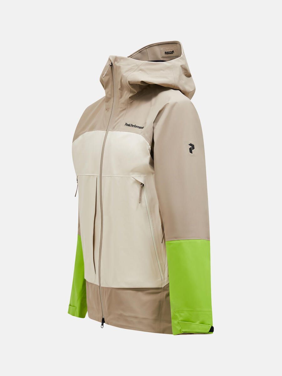 Bilde av Peak Performance  M Vislight Gore-Tex C-Kni Avid Beige/Sand Fog/Stand Out Green