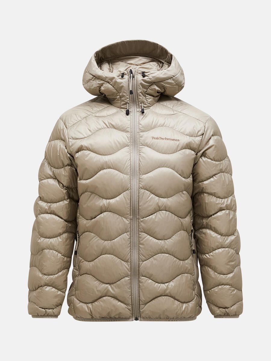 Bilde av Peak Performance  M Helium Down Hood Jacket Avid Beige