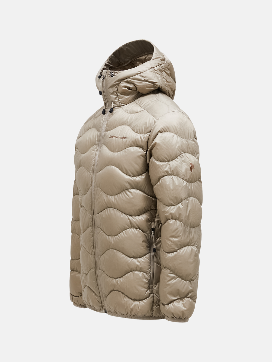 Bilde av Peak Performance  M Helium Down Hood Jacket Avid Beige