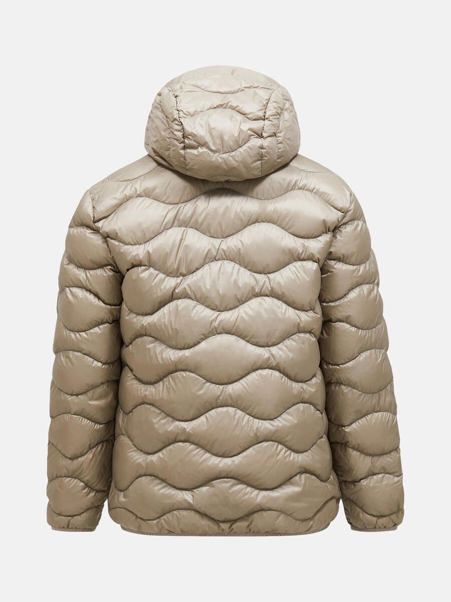 Bilde av Peak Performance  M Helium Down Hood Jacket Avid Beige