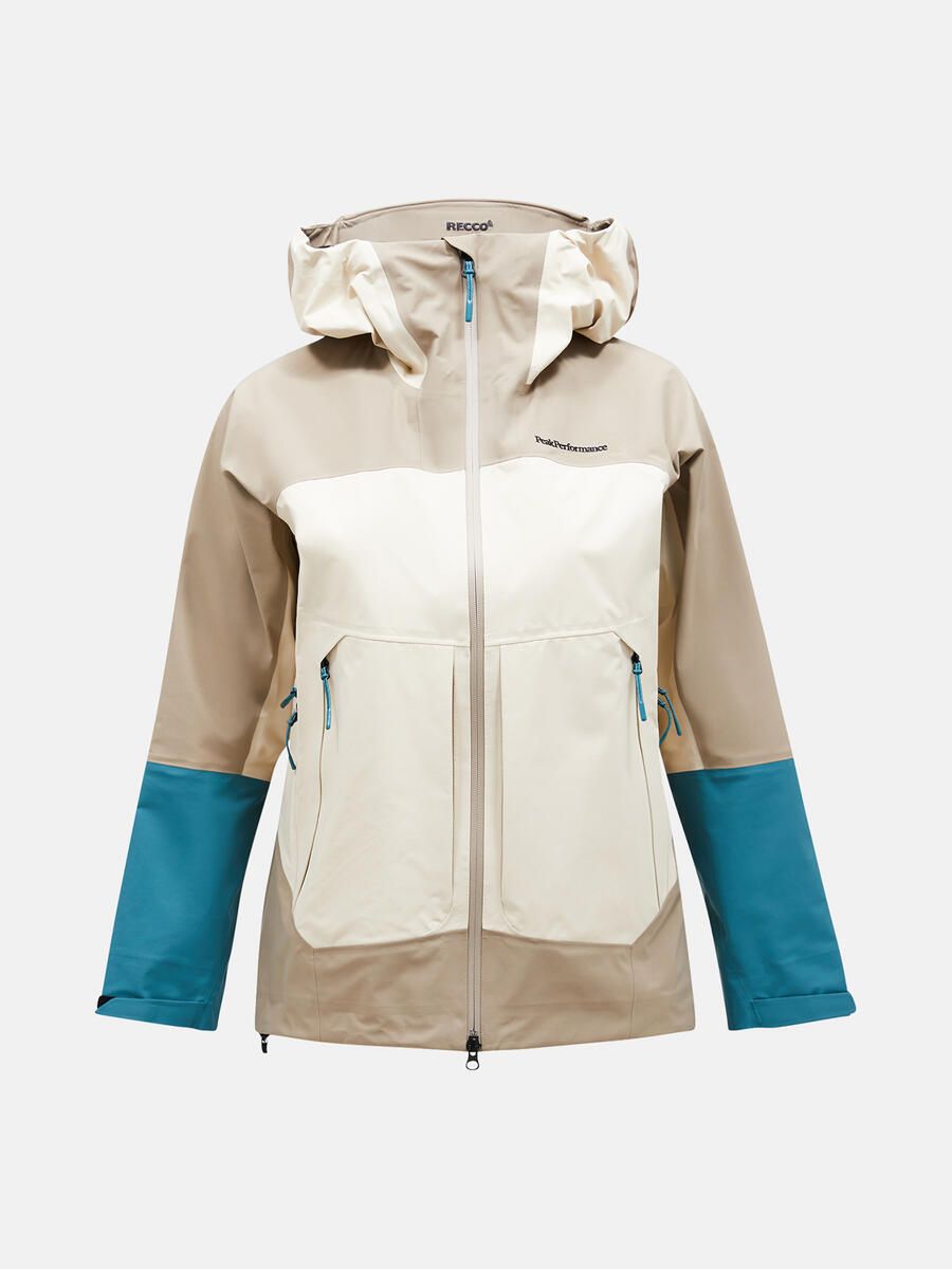 Bilde av Peak Performance  W Vislight Gore-Tex C-Kni Avid Beige/Sand Fog/Hydro Fresh