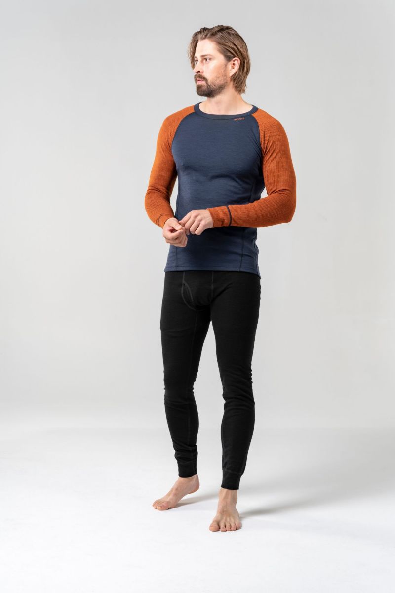 Bilde av Devold  Duo Active Merino 205 Shirt Man 130A Flame/Ink