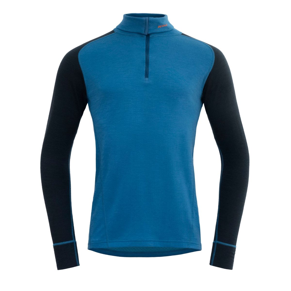 Bilde av Devold  DUO ACTIVE MERINO 205 Z.NECK MAN 258A Blue/ink