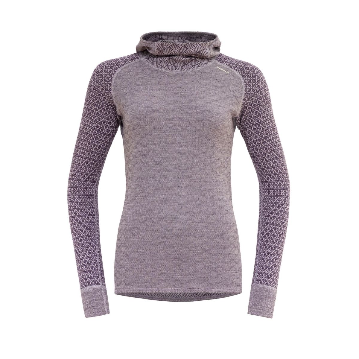 Bilde av Devold  KVITEGGA MERINO 230 HOODIE WMN 167A Orchid