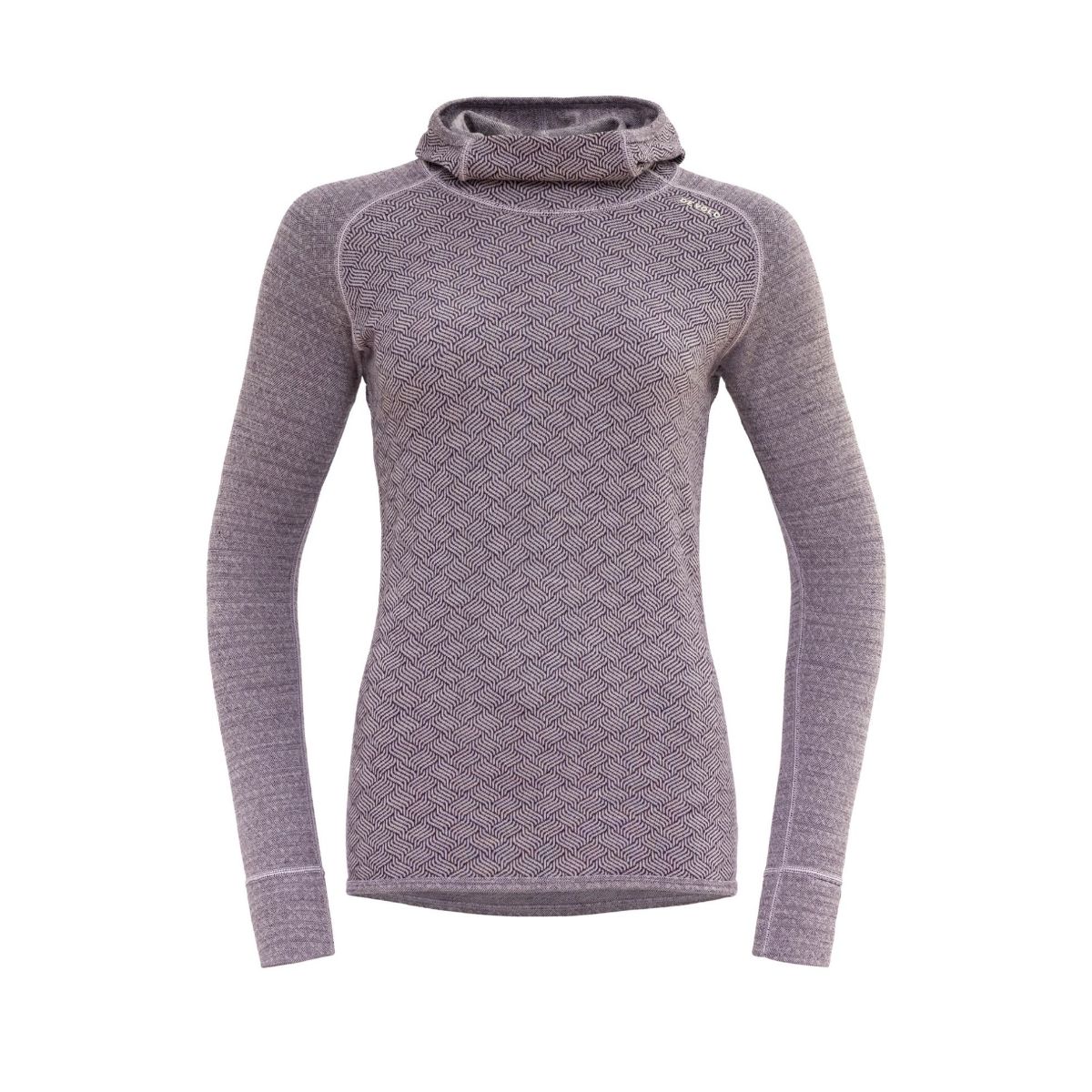 Bilde av Devold  KVITEGGA MERINO 230 HOODIE WMN 167A Orchid