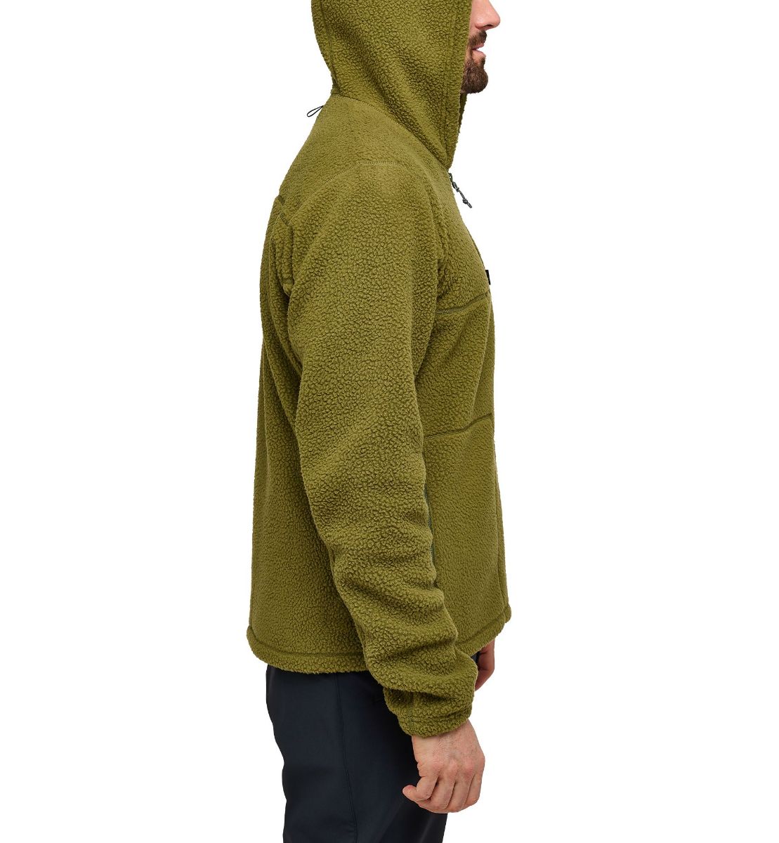 Bilde av Haglöfs  Malung Pile Hood Men 4VY Olive Green