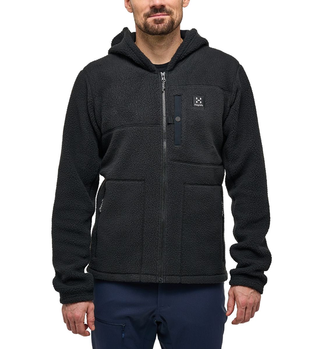 Bilde av Haglöfs  Malung Pile Hood Men 2C5 True Black