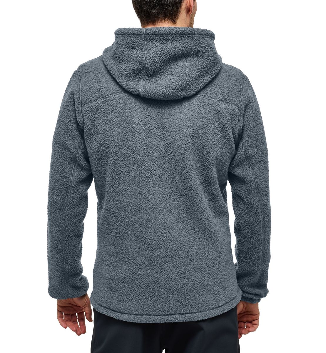 Bilde av Haglöfs  Malung Pile Hood Men 216 Steel Blue