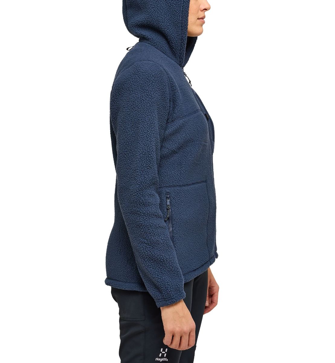 Bilde av Haglöfs  Malung Pile Hood Women 3N5 Tarn Blue