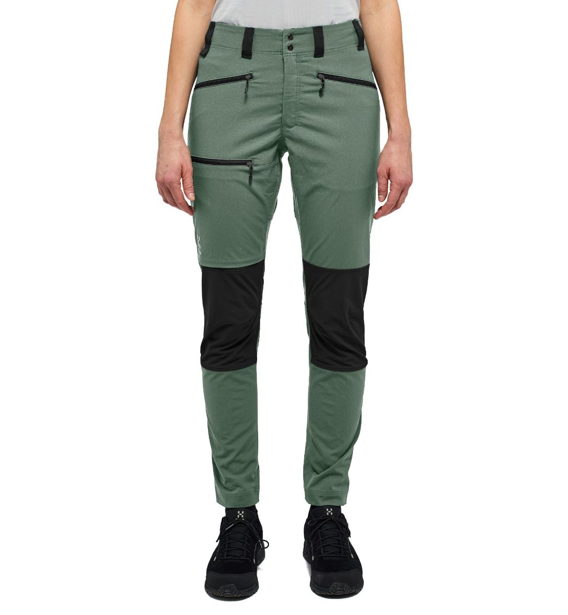 Bilde av Haglöfs  Mid Slim Pant Women 4HT Fjell Green/True Black