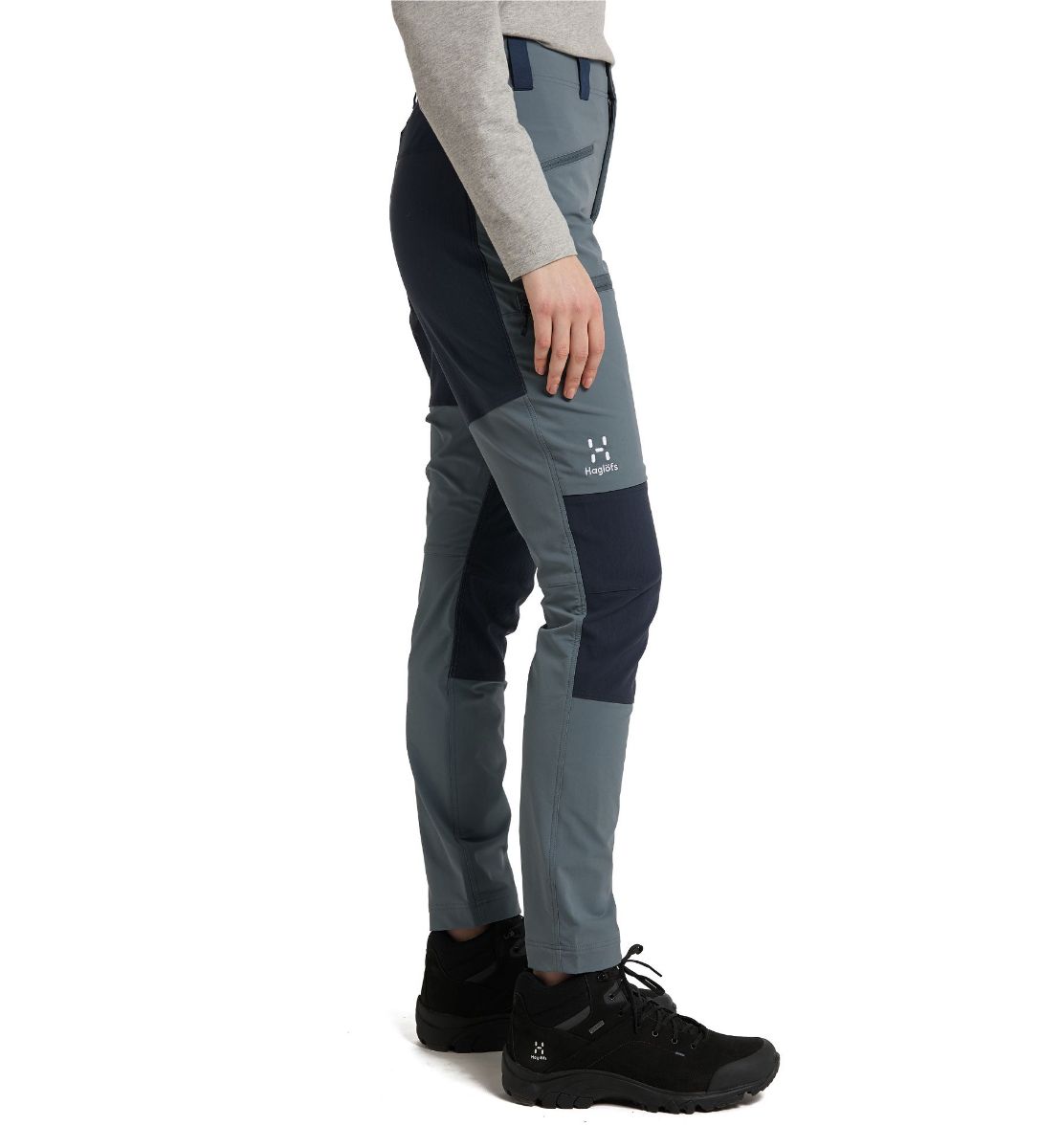 Bilde av Haglöfs  Mid Slim Pant Women 4X9 Steel Blue/Tarn Blue