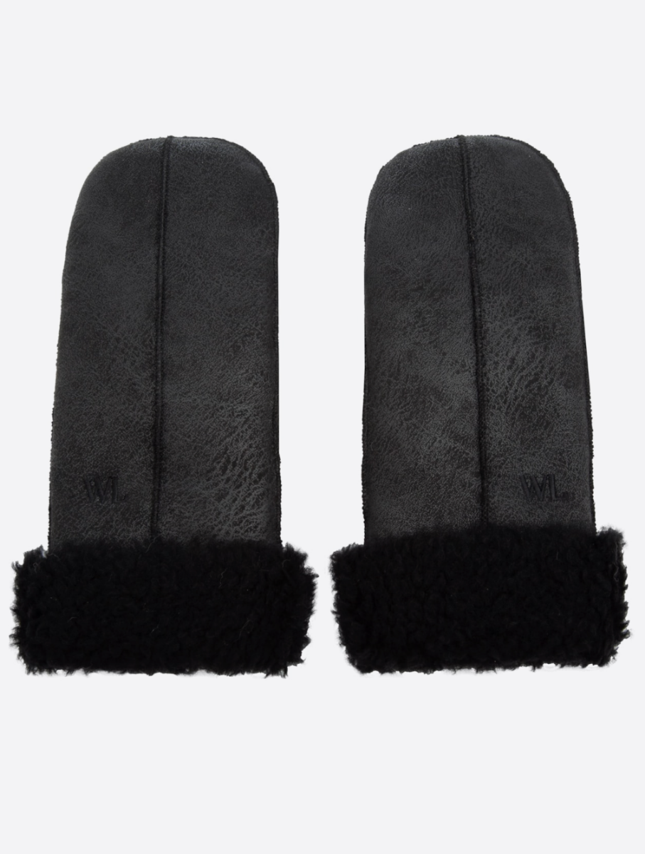 Bilde av WoolLand  Solveggen Mittens Woman F00 Black