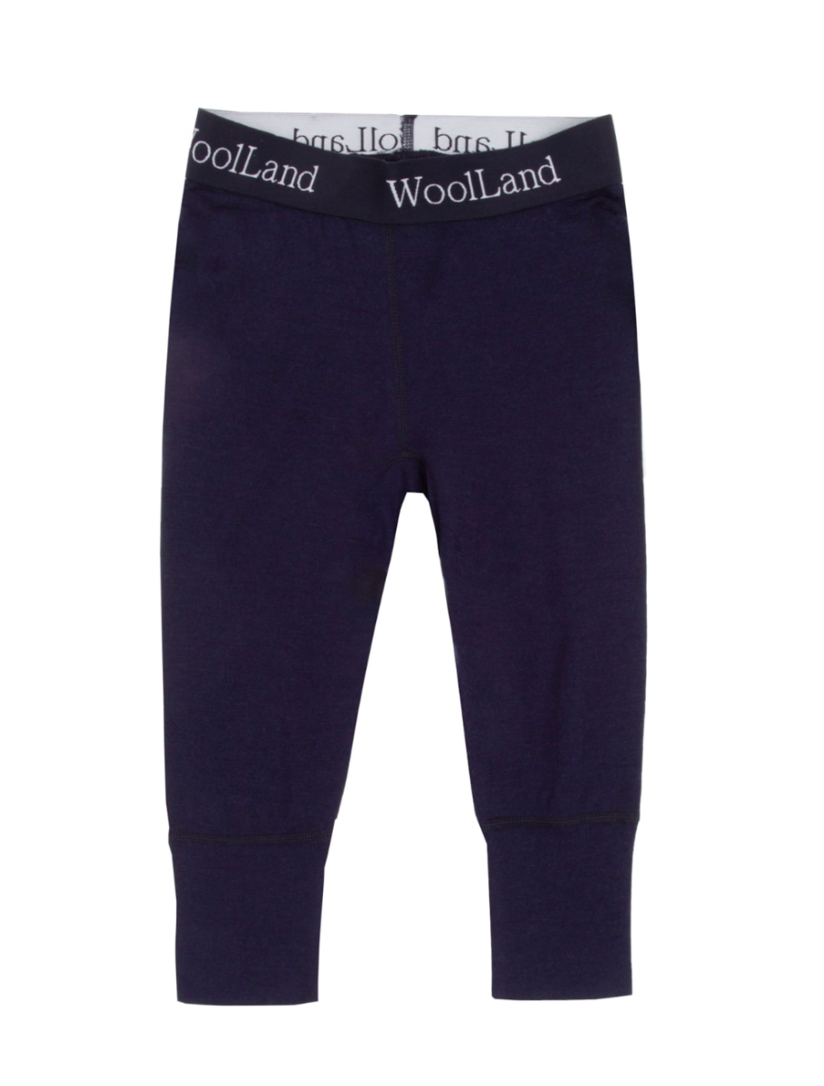 Bilde av WoolLand  Rena Baselayer 3/4 Tights Man B00 Blue Ink