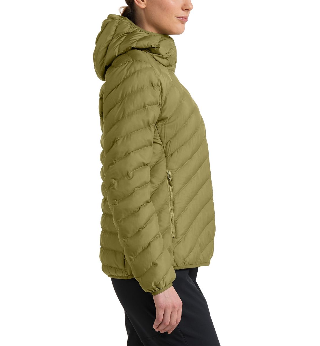 Bilde av Haglöfs  Särna Mimic Hood Women 4VY Olive Green