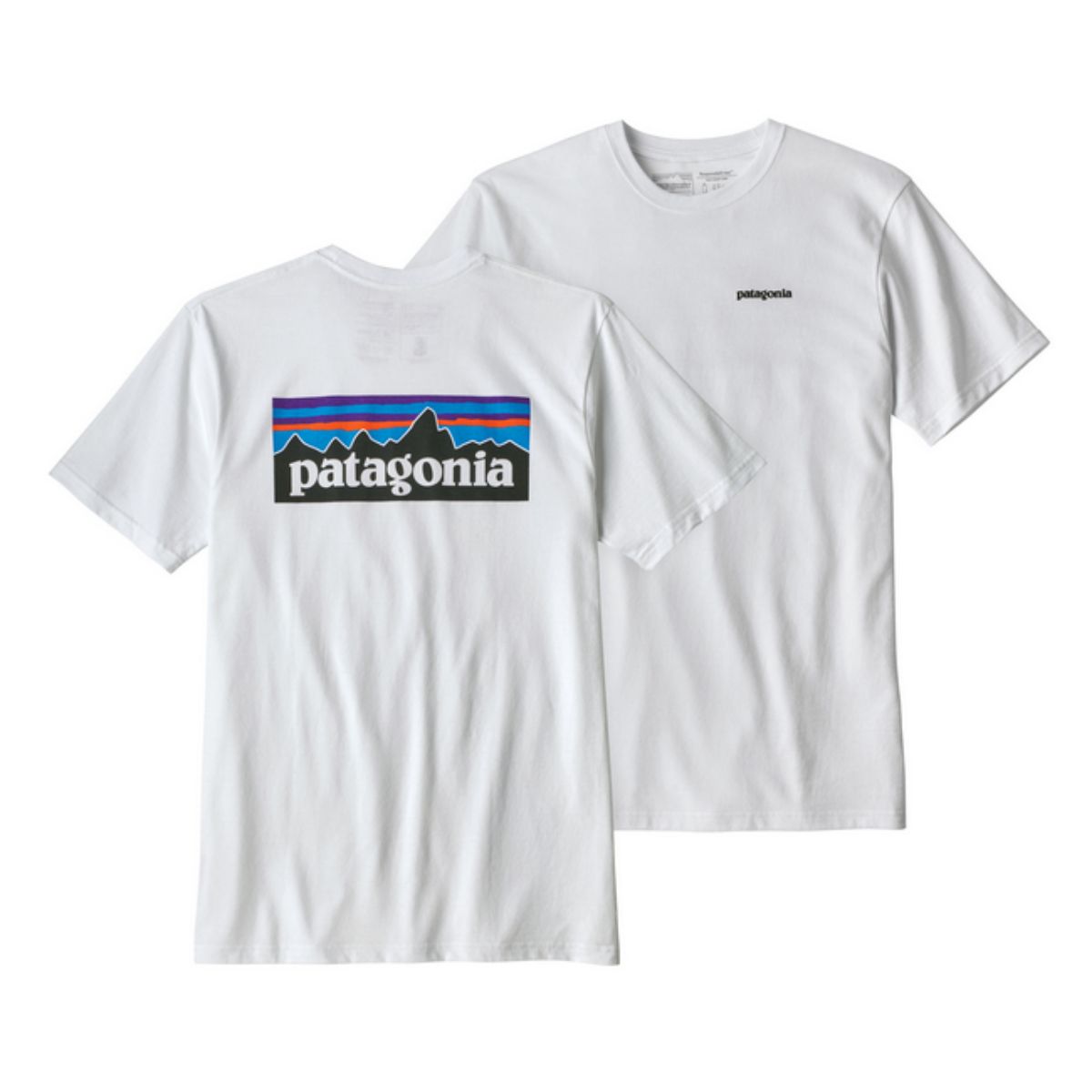 Bilde av Patagonia  M P-6 Logo Responsibili-Tee WHI White