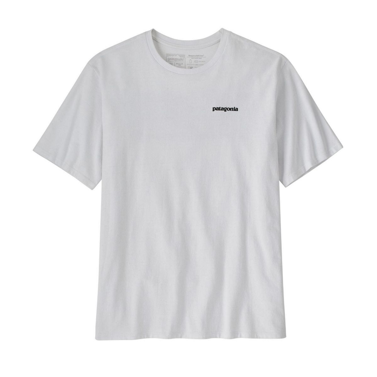 Bilde av Patagonia  M P-6 Logo Responsibili-Tee WHI White