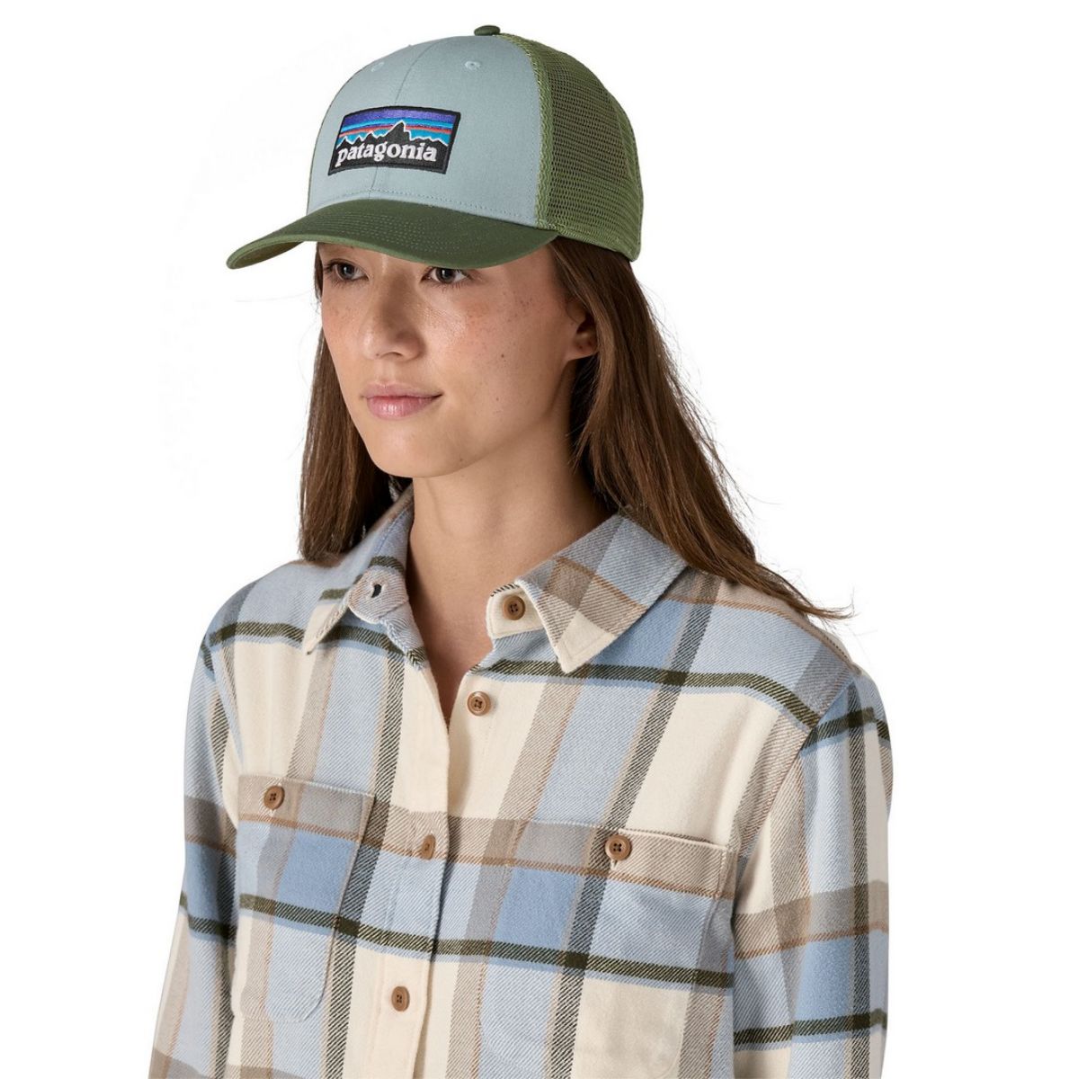 Bilde av Patagonia  P-6 Logo Lopro Trucker Hat TMBL Thermal Blue