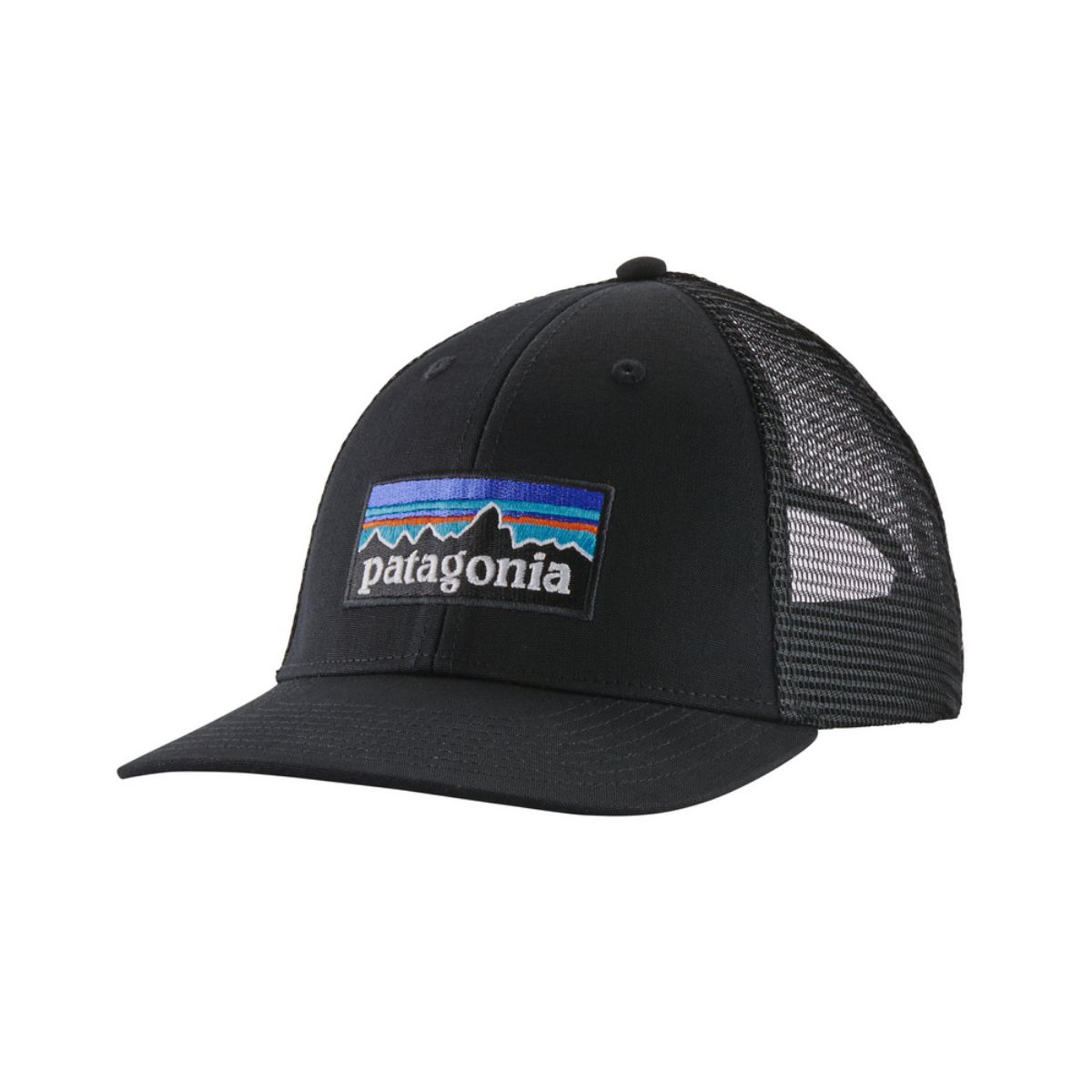 Bilde av Patagonia  P-6 Logo LoPro Trucker Hat BLK Black