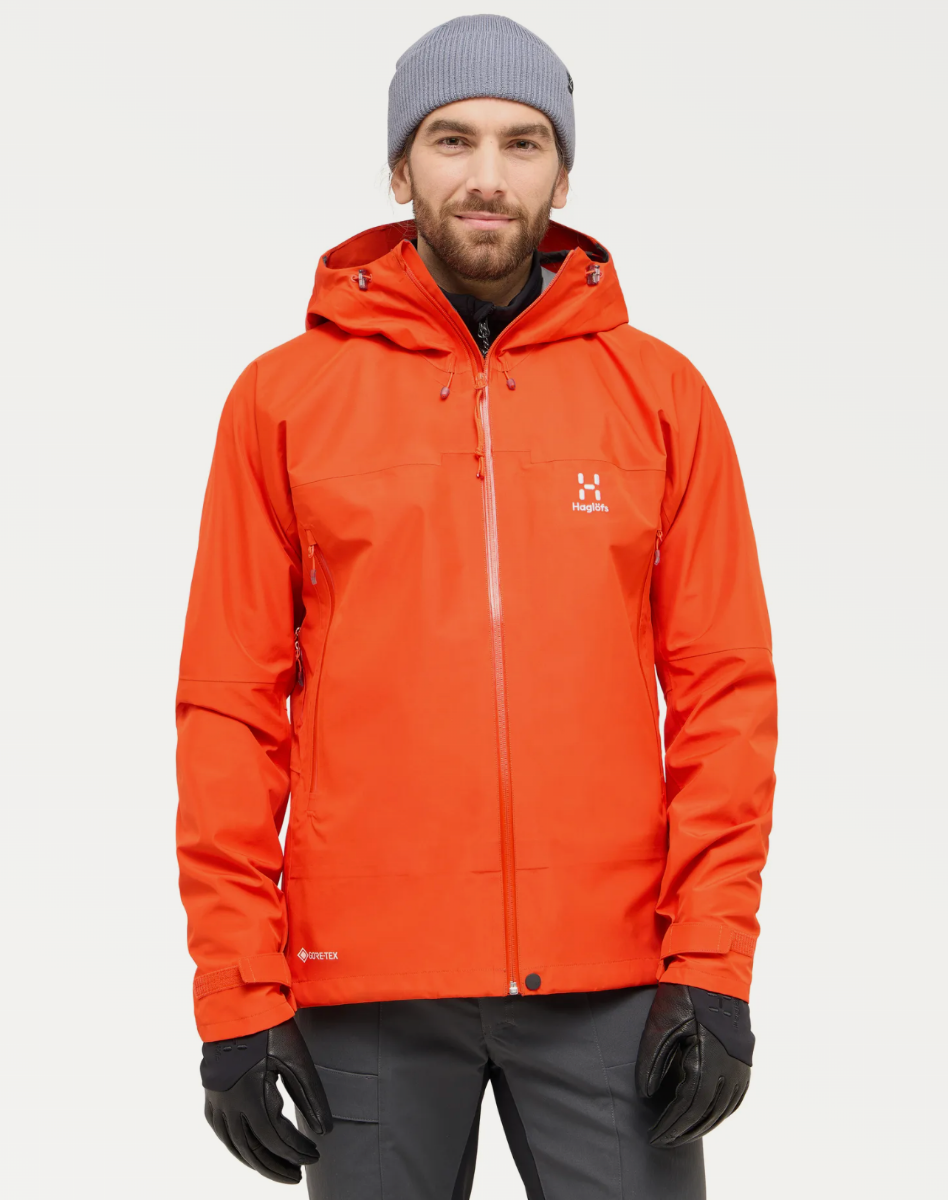 Bilde av Haglöfs  ROC Flash GTX Jacket Men 3JR Habanero